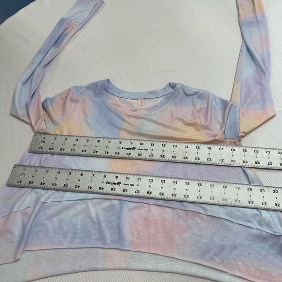 Free People Movement Womens Tempo Long Sleeve Tee Sz XS Multicolor Lightweight - Picture 5 of 7